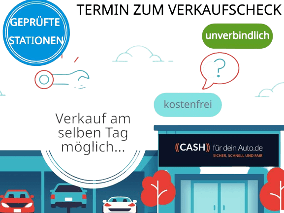wir kaufen dein auto verkaufen online terminbuchung für cashfürdeinauto.de